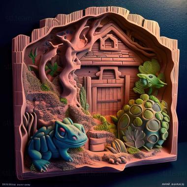 3D модель Bulbasaur and the Hidden Village Fushigidane of the Hid 7d4620a9 bd79 4aeb 921a bc28c727adbc 04.jpg (STL)